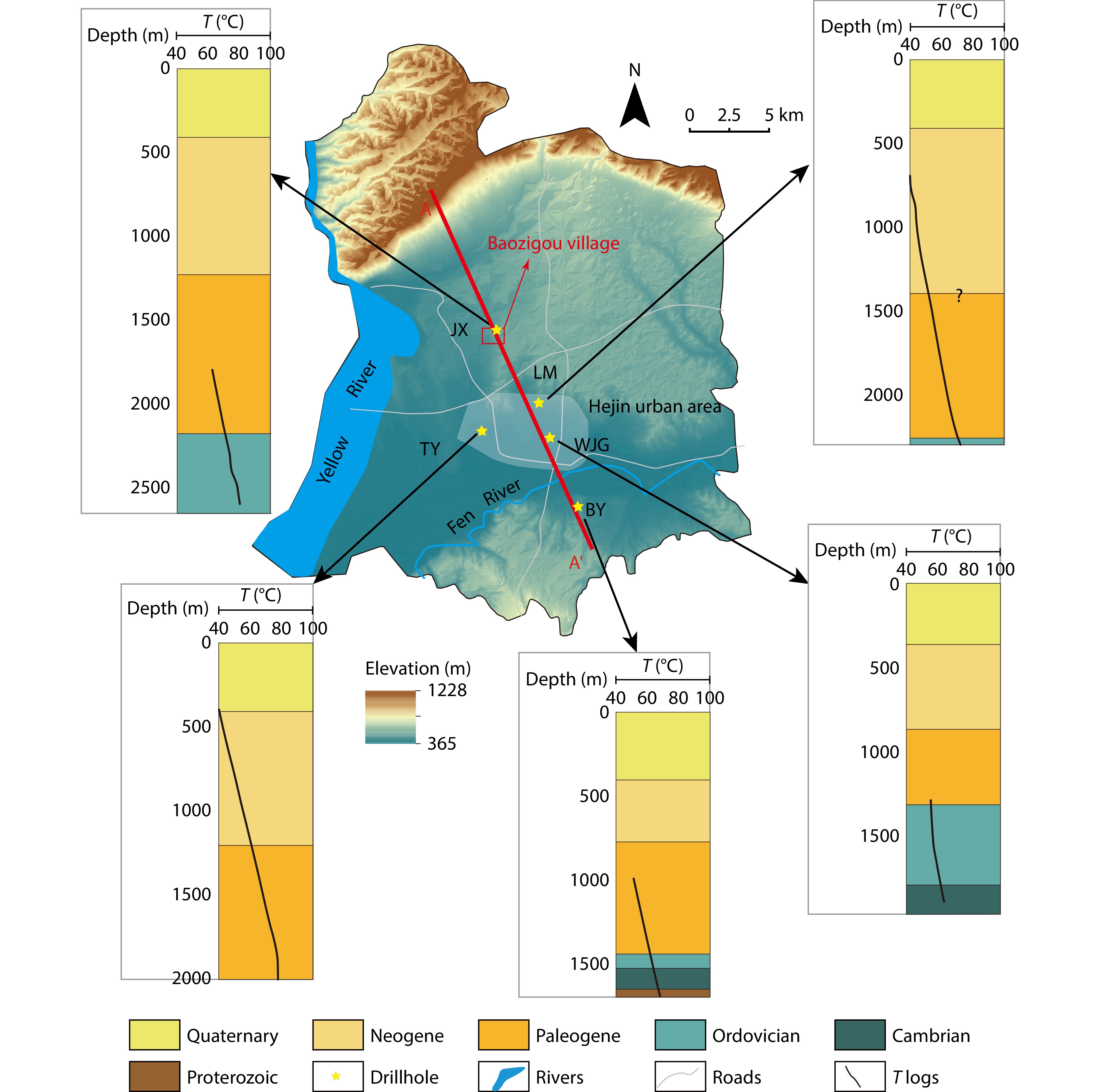 ハオ　X -HYPERシャフト Geothermal prospecting through integrated CSAMT and soil radon