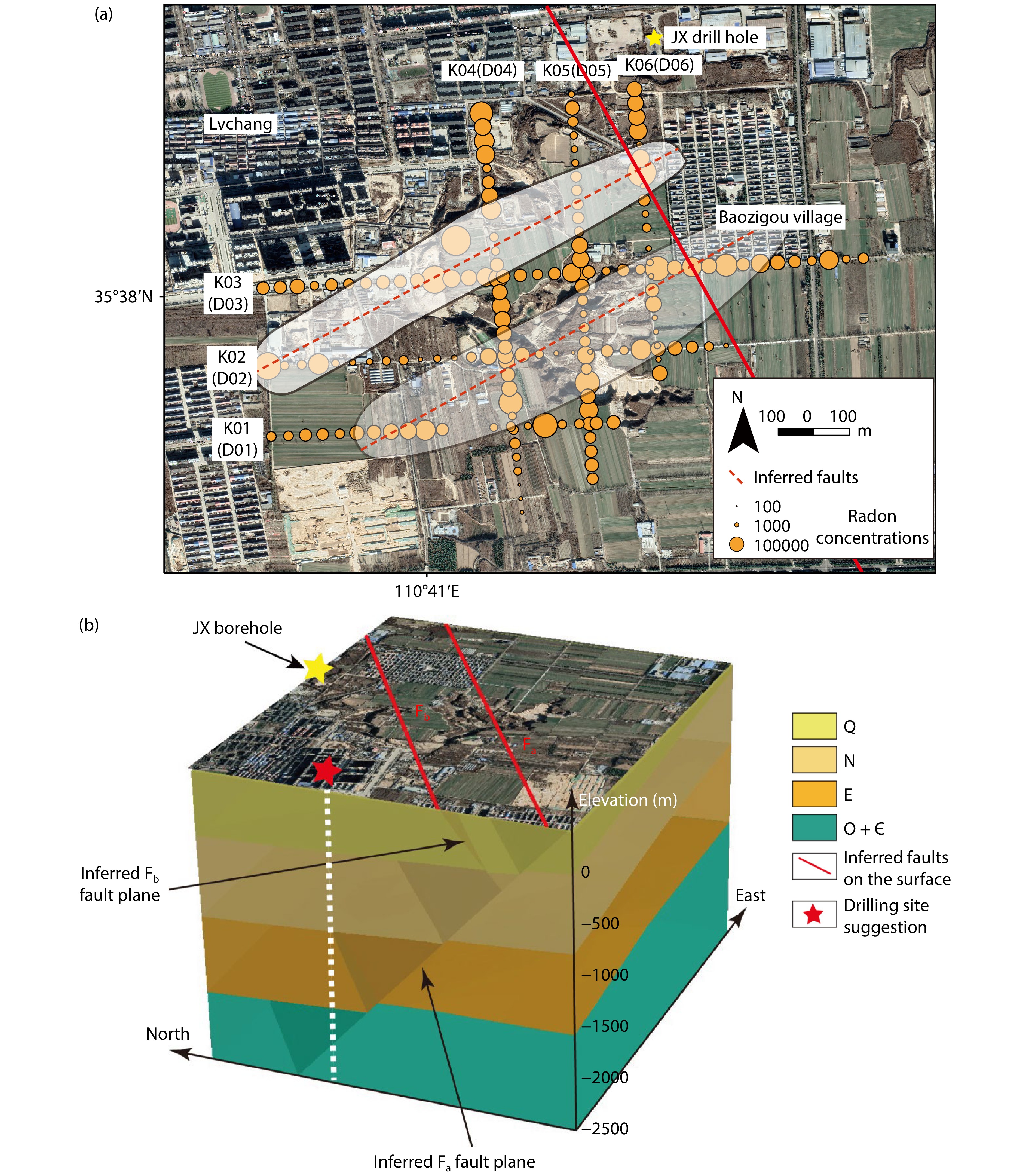 Geothermal prospecting through integrated CSAMT and soil radon